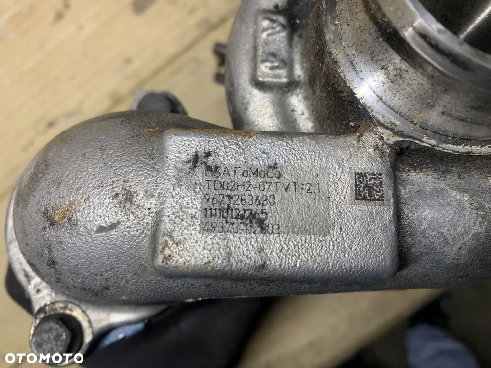 Turbina turbosprężarka Ford Transit Connect 1.5 TDCI XWMB 9673283680 - 6