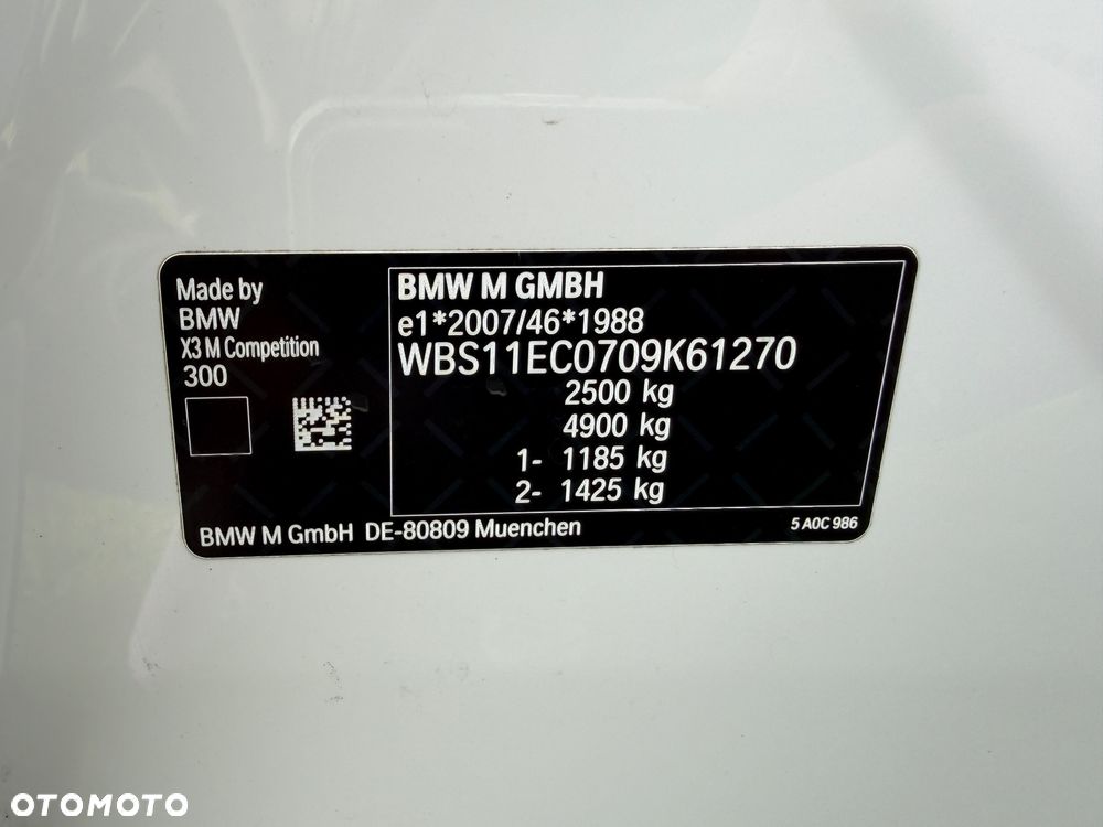 BMW X3 M Competition sport - 8