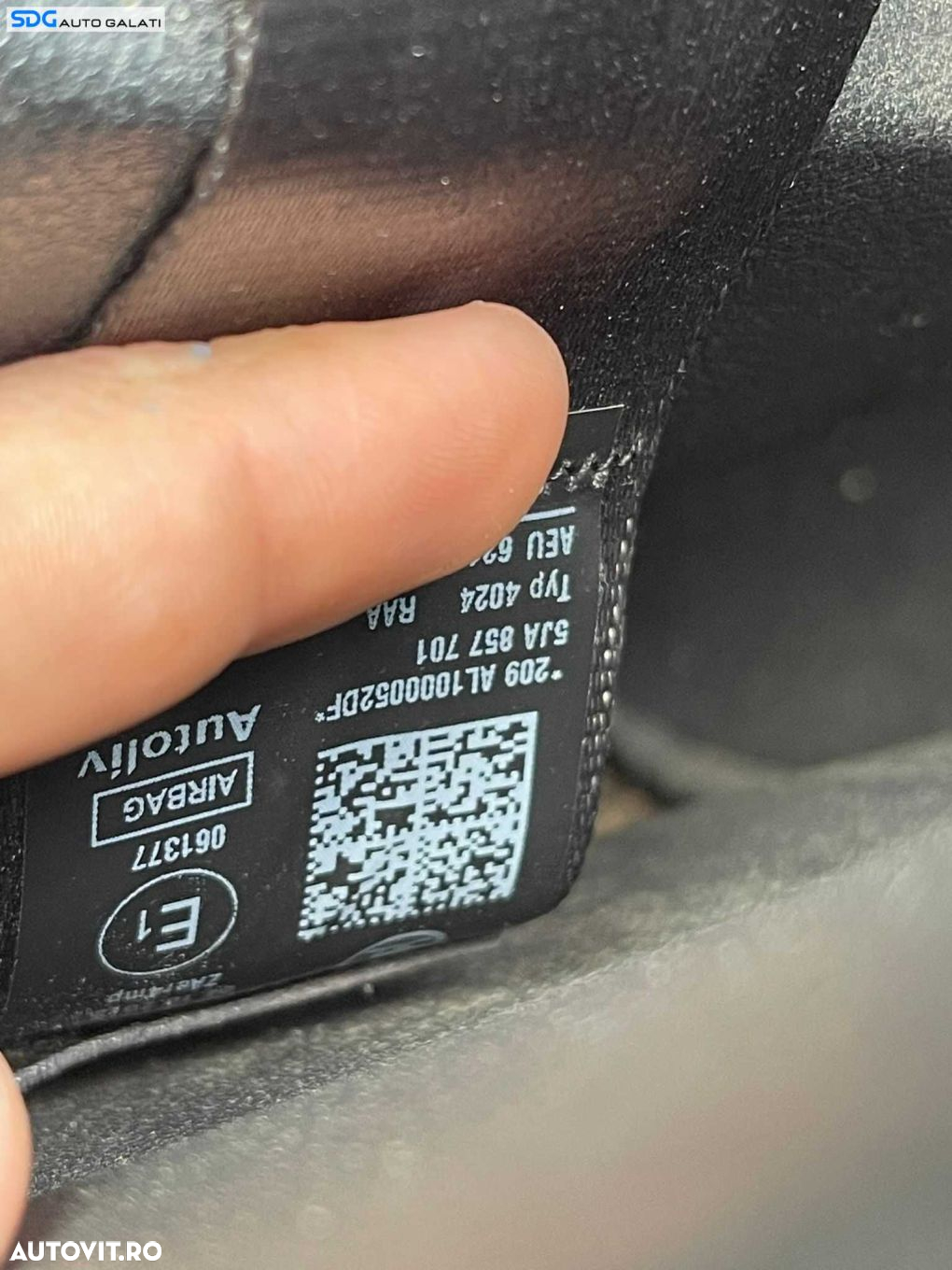 Centura Siguranta Stanga Fata Sofer Seat Toledo 4 2013 - 2019 Cod 5JA857701 [C4462] - 2