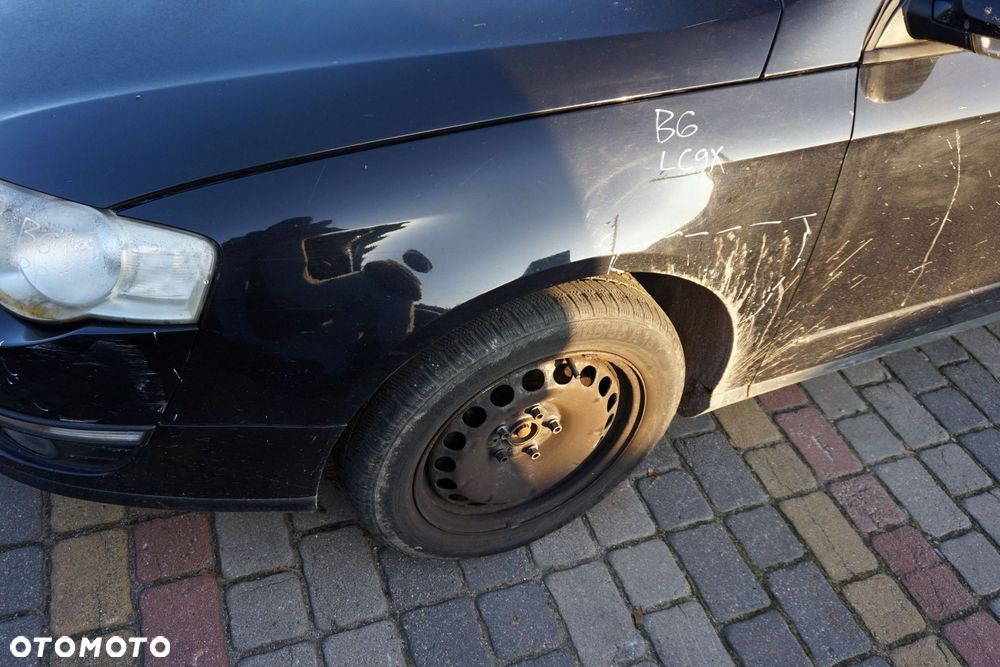 MASKA ZDERZAK BŁOTNIKI LAMPY PASSAT B6 LC9X  VOLKSWAGEN 2005-2010 CZARNY PRZÓD KOMPLETNY - 18