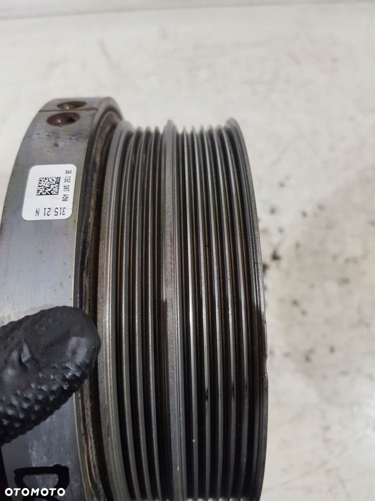 koło pasowe wału 06m105251be audi q7 ii 4m q8 porche 3.0 tfsi dcb - 6
