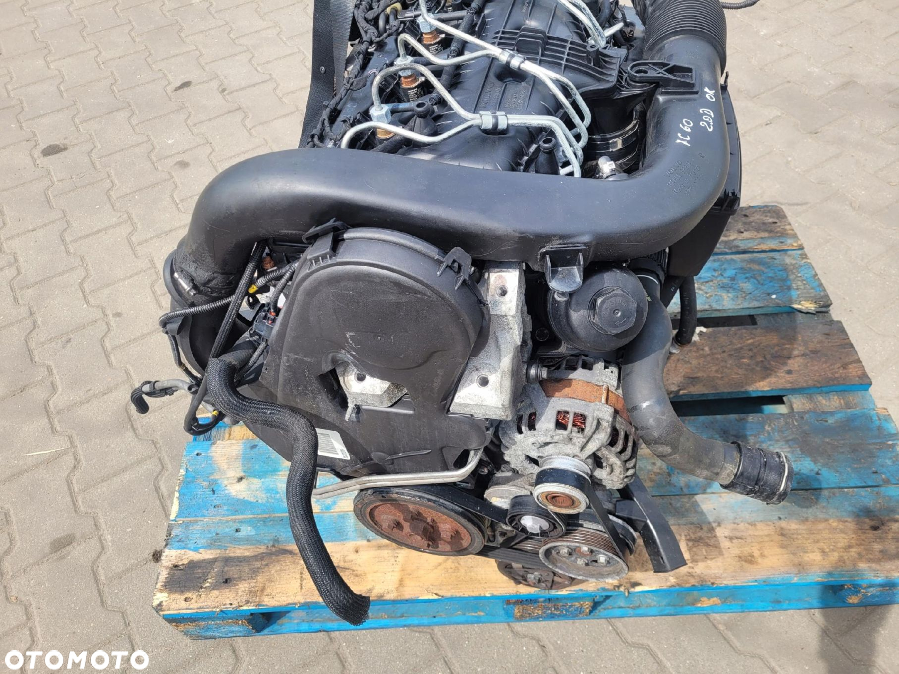 SILNIK 2.0 DIESEL D5204T7 VOLVO S80 XC60 V70 III V40 V60 KPL - 2