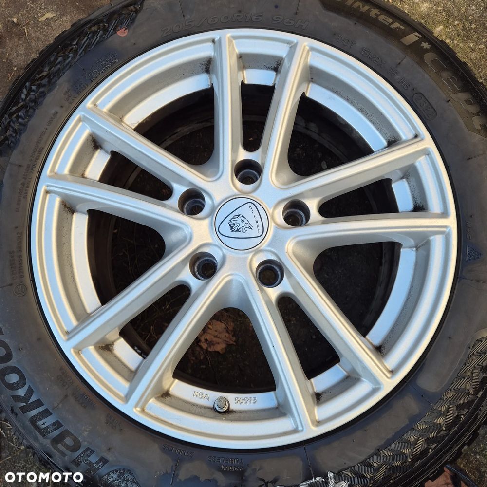 ZIMA KOŁA 5x120 BMW F30 F31 F32 F33 F36 X1 E84 E90 205/60 R16 +czujniki - 5