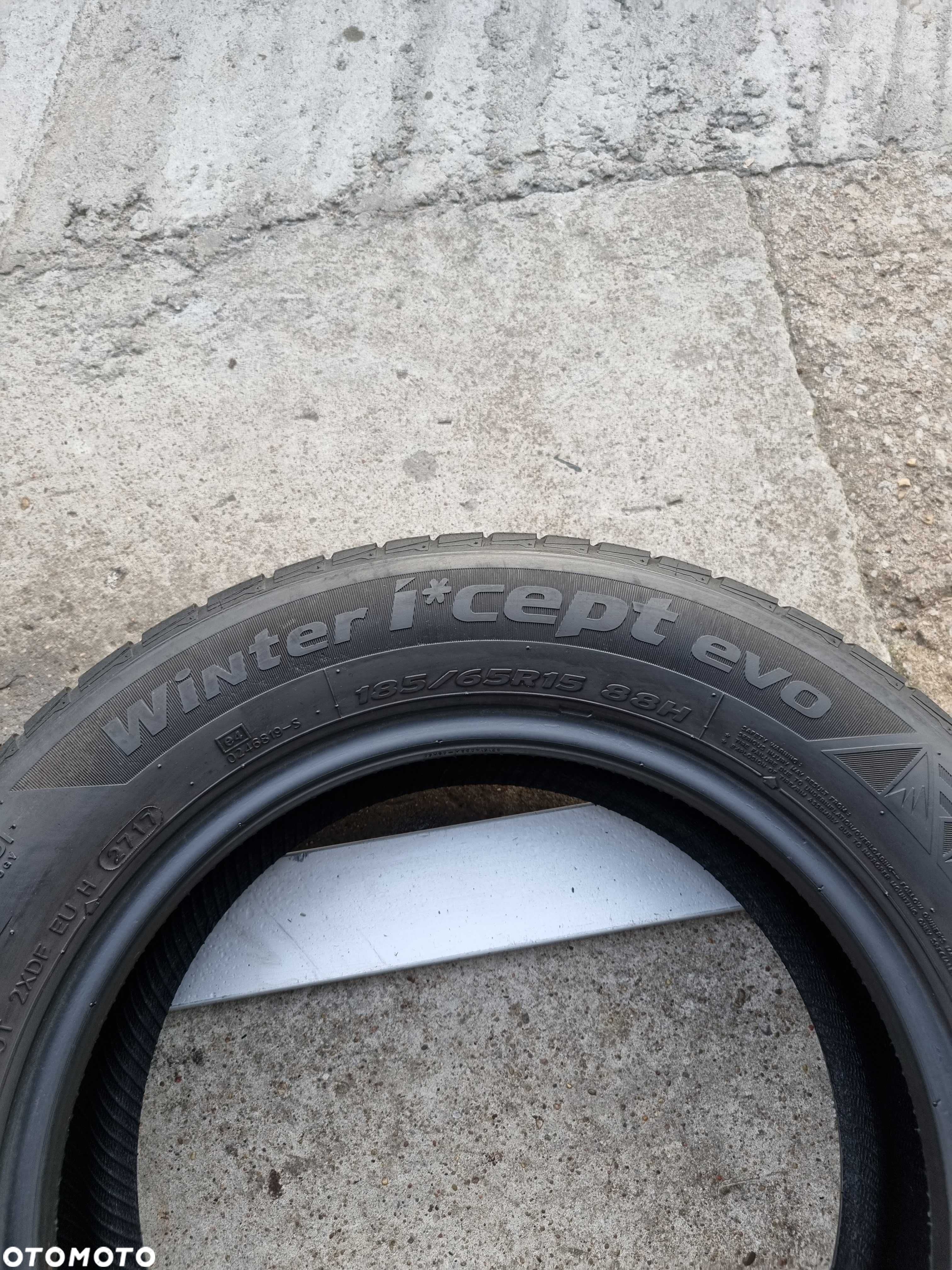 Opona zimowa HANKOOK Winter i*cept evo 185/65 15 88H DOT 2017 SZT P174 - 5
