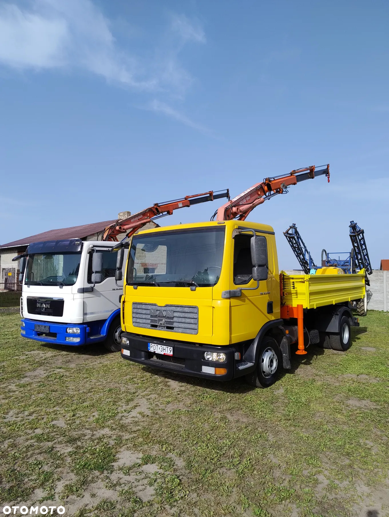 MAN TGL 12.240, wywrotka z hds , kiper , hds , blokada mostu, sprowadzony - 6