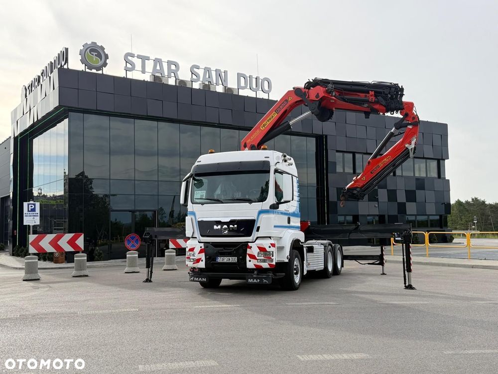 MAN TGS 26.480 6x6H PALFINGER PK 44002 FLY Jib Wciągarka HDS Siodło - 6