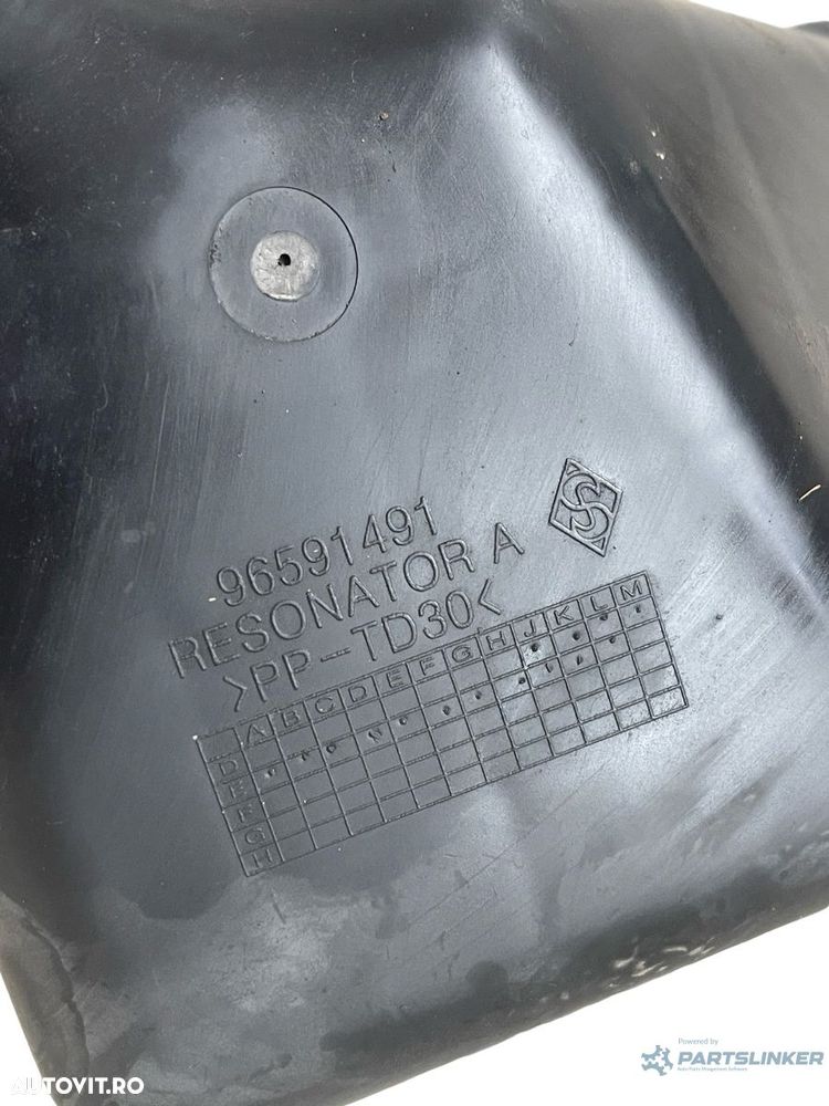 Rezonator aer CHEVROLET SPARK 2005 - > 0.8 LBF(49CUL3), LQ2(49CUL3) 96591490 96591491 - 3