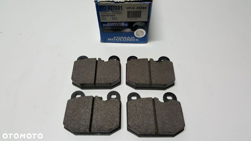 20588 KLOCKI HAMULC. BMW 3  E21 75-84  FO427681,,34 11 1 117 002, 34 11 1 150 523 ,34 11 1 150 524,34 11 1 150 527, 34 11 1 152 655 ,34 11 1 158 270