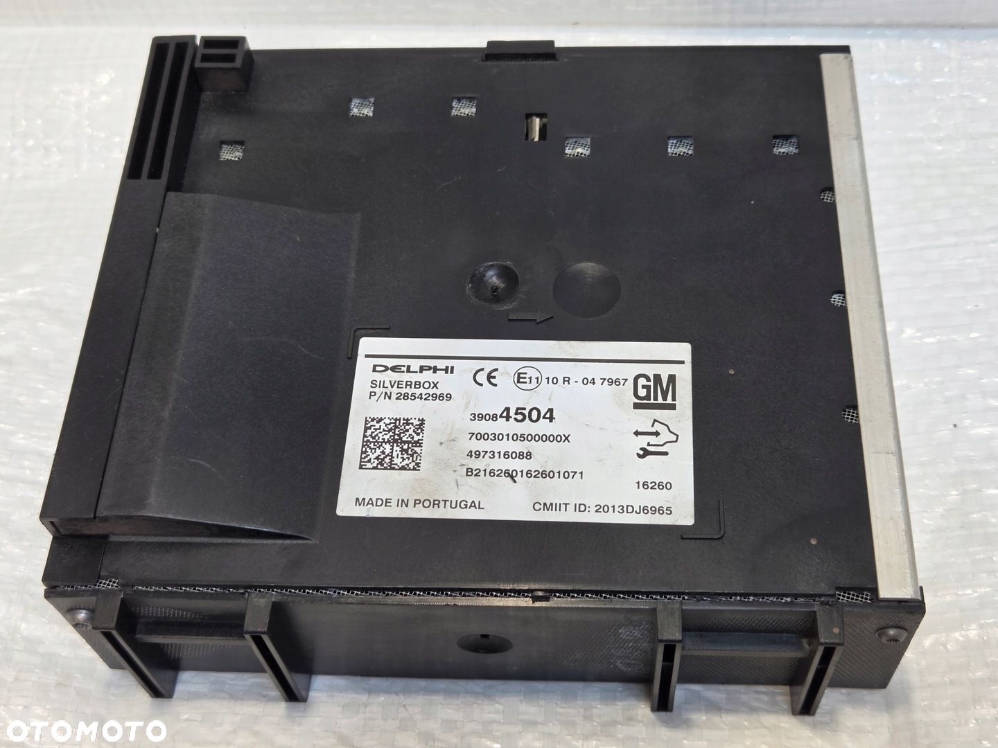 MODUŁ STEROWNIK RADIA NAWIGACJI SILVERBOX OPEL ASTRA K V 39084504 - 1