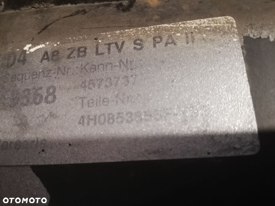 AUDI A8 S8 D4 LISTWA PROGOWA LEWA 4H0853855F - 7