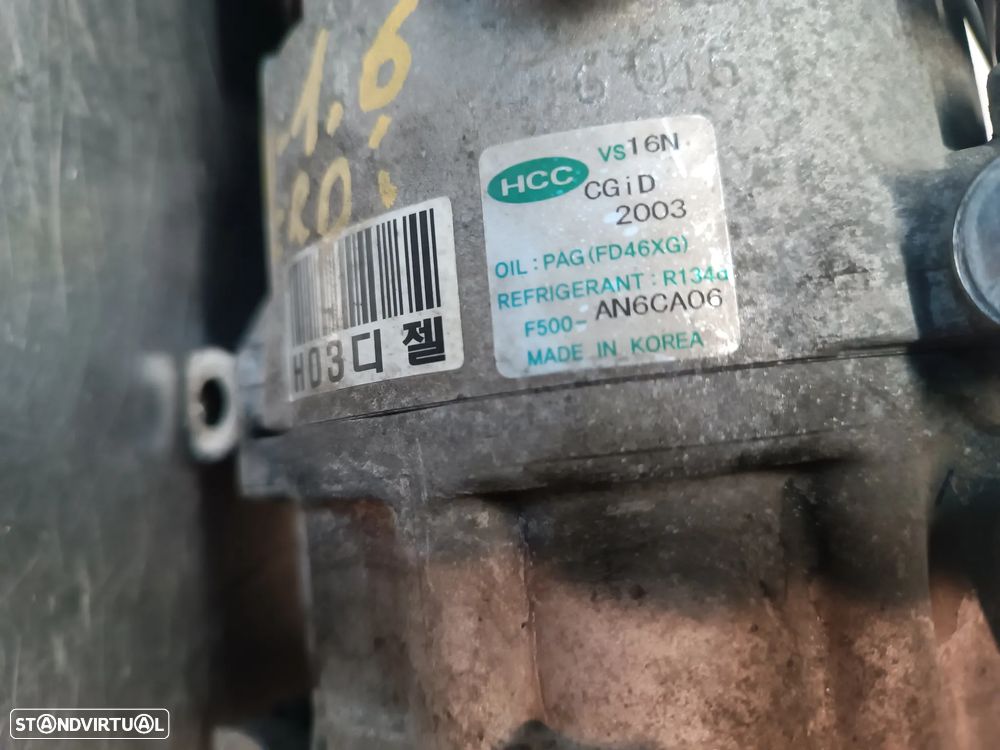 COMPRESSOR AC HYUNDAI I30 / KIA CEED 1.6CRDI F500 AN6CA06 - 4