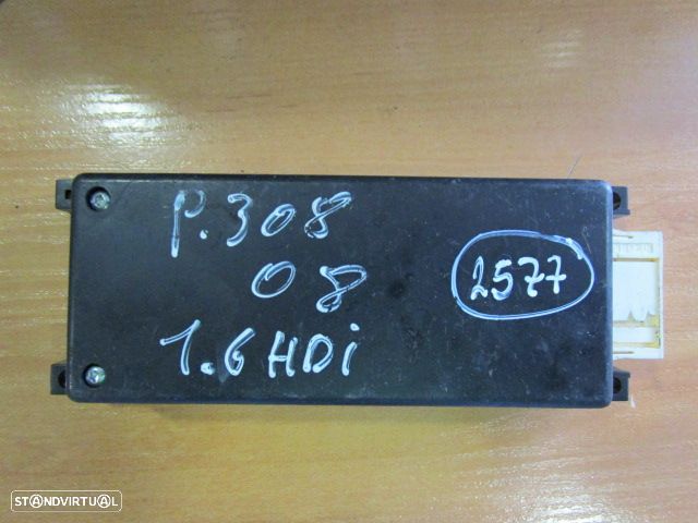 Modulo 9666419080 PEUGEOT 607 2004 2.2 HDI 133CV 4P AZUL BLUETOOTH PEUGEOT 308 2009 1.6HDI   5P  VERMELHO BLUETOOTH PEUGEOT PARTNER 2 FOURGON B9 FASE 1 2008 1.6HDI  90CV 4P BRANCO - 1