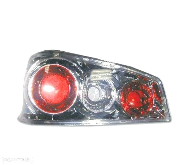 FAROLINS PEUGEOT 106 I 91-95 LOOK LEXUS CROMADO - 3