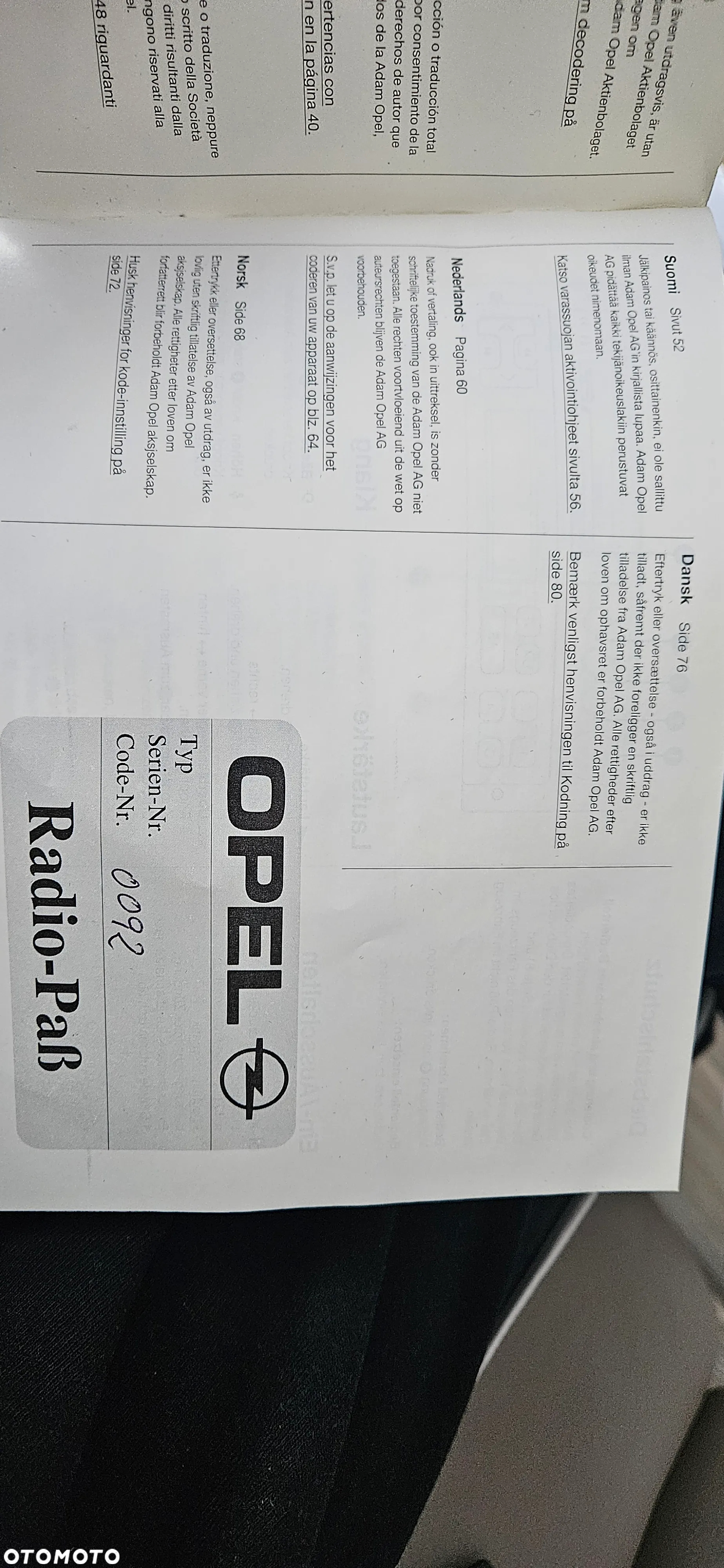 Opel Omega 1.8i LS - 13