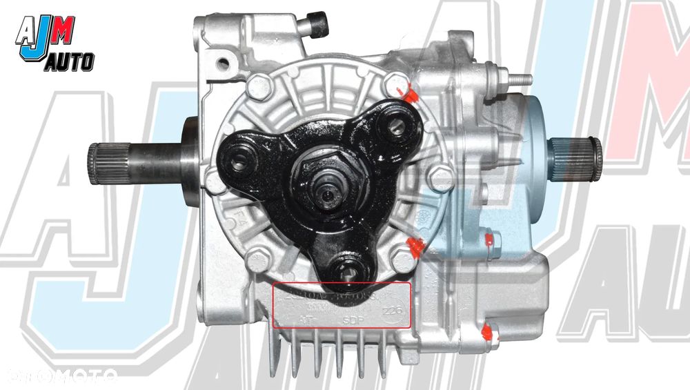 Reduktor skrzyni Przekładnia Kątowa 0A6409053AR 2.0 TDI TSI TFSI Audi Q3 Seat Alhambra Skoda Kodiaq VW Sharan Tiguan - 3