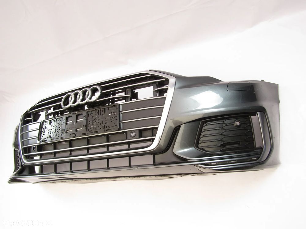 Zderzak przedni Audi A6 C8 S Line 18 - 23 Sprysk. / Pdc-6 lakier LZ7S - 9