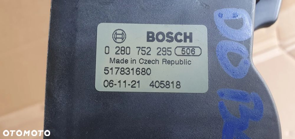Pedał gazu potencjometr Fiat Doblo I Lift 1.3 Multijet 517831680 - 7