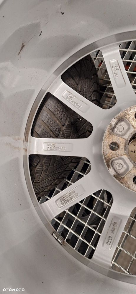 CAŁE KOŁA AUDI 4g9601025j + 255/40R19 UNIROYAL WINTER - 4