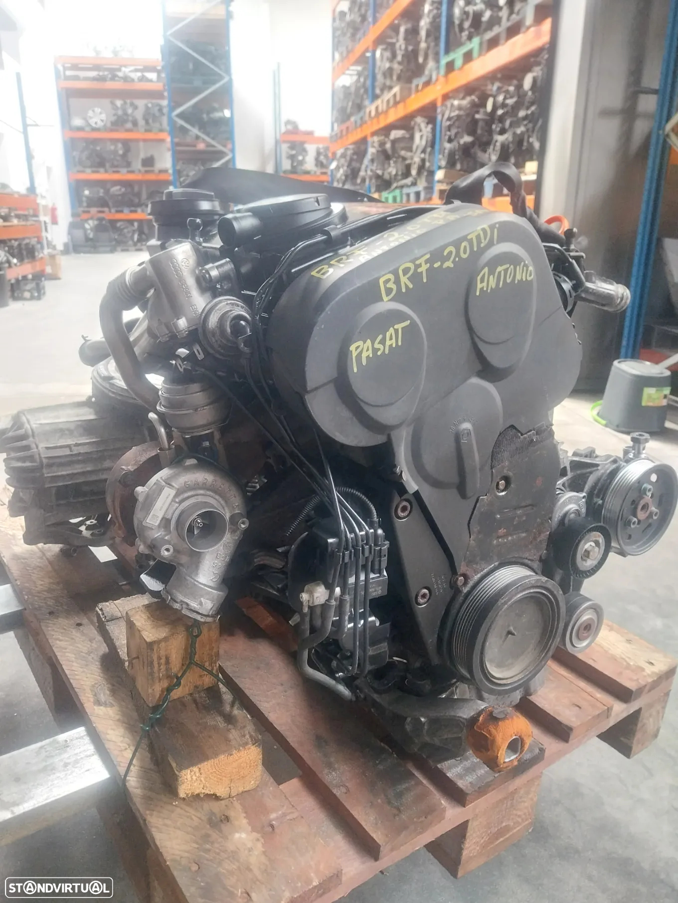 Motor 2.0 tdi 136 cv Audi/Passat Ref: BRF - 3