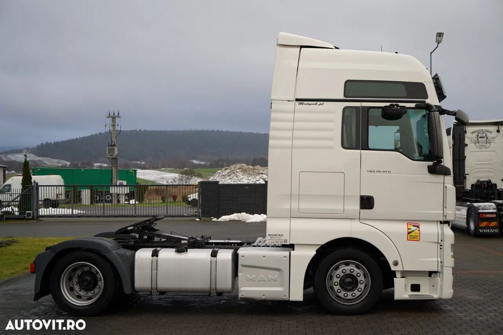 MAN TGX 18.470 / PLATĂ JOSĂ / MEGA / LOC AL CINCILEA REGLABIL / 2020 / NAVI - 9