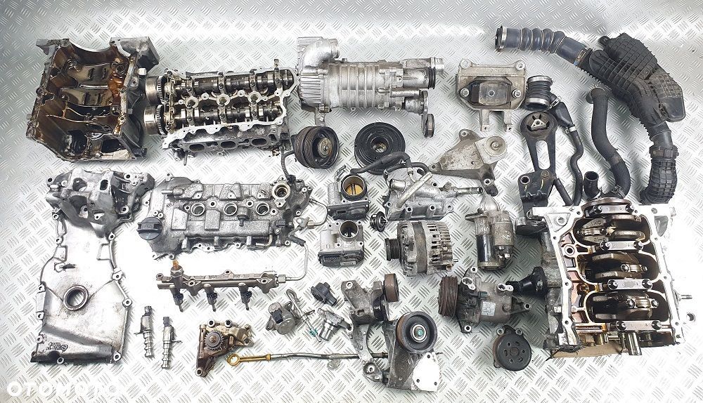 NISSAN MICRA K13 NOTE E12 1.2 dig-s KOMPRESOR MISKA OLEJOWA ALTERNATOR ROZRUSNIK POKRYWA ZAWORÓW LISTWA WTRYSKIWACZ WAŁEK GŁOWICA SILNIK NA CZĘŚCI - 1