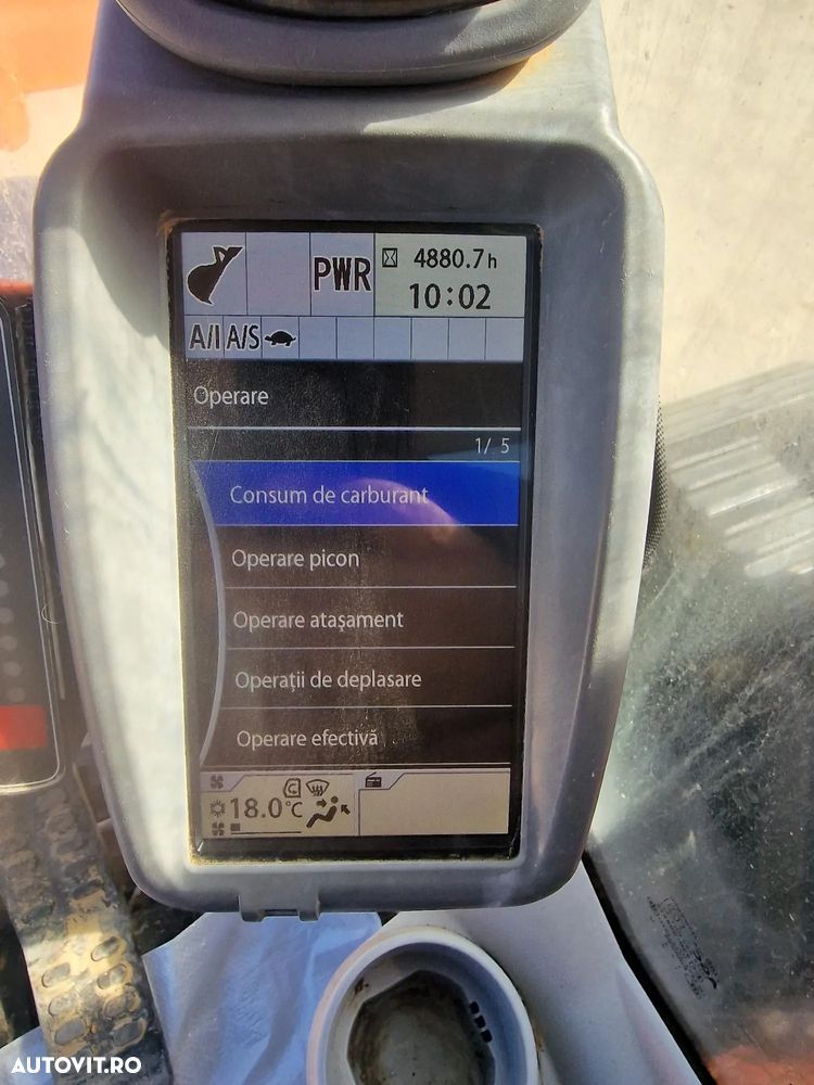 Hitachi ZX135, 2019, 4.880h, LAMA NIVELARE, compact,  15,7tone, Cupla rapida hidraulica, Cupa NOUA, inst picon, 3 camere luat vederi, Ad sapare 6m, Ridica 7,5t, latime 2,49m, Motor Isuzu 104CP, Antifurt, consum 7,8l/h, posibilitate leasing, PROMOTIE 76900EUR - 27
