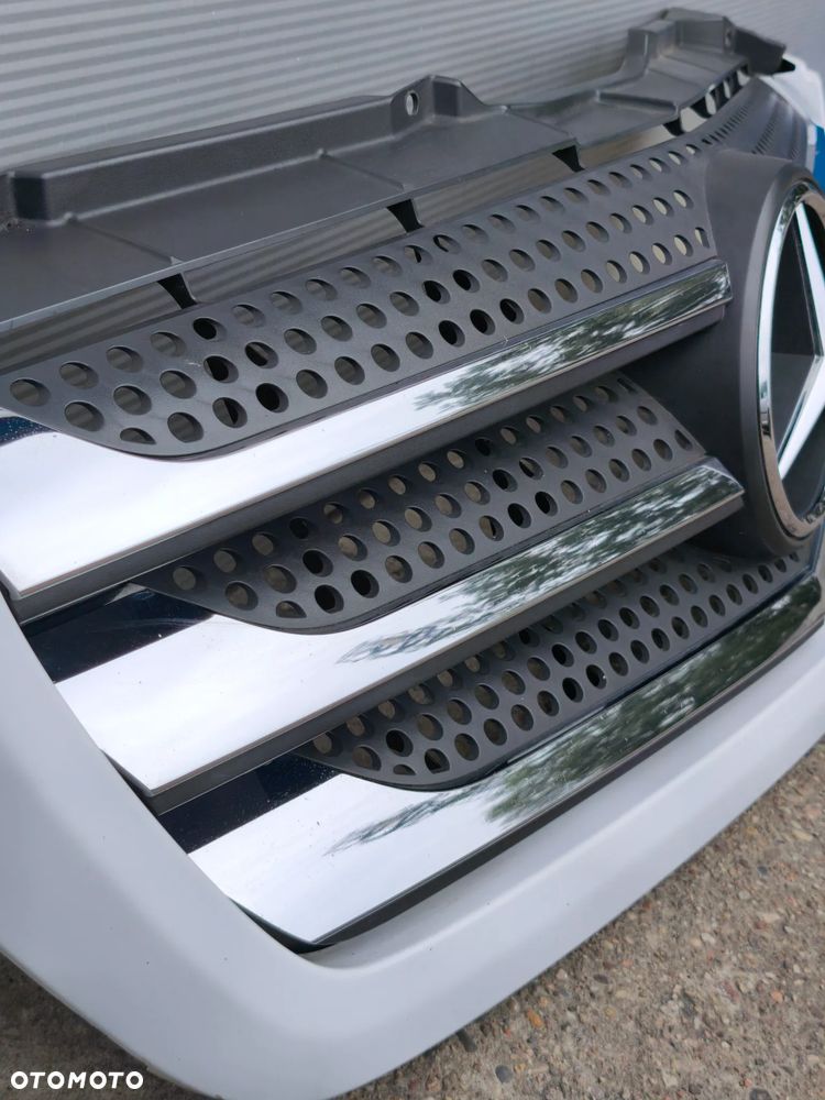 Atrapa grill CHROM Mercedes Sprinter w906 Lift 2014-2018 biała - 7