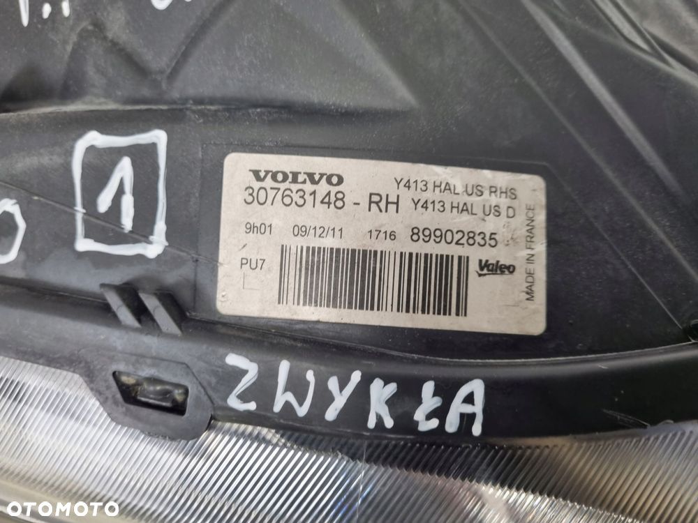 LAMPA PRAWA Volvo XC60 08-17r PRZEDNIA PRAWY PRZÓD 30763148 - 2