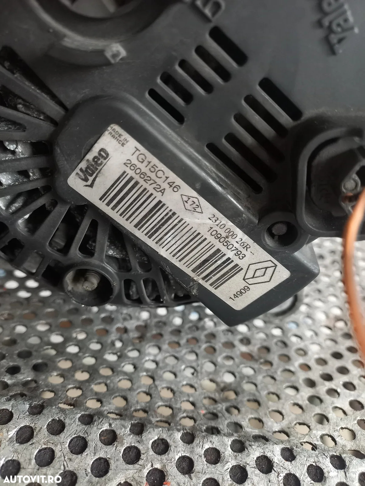 Alternator Dacia Renault Nissan 1.5 Dci Euro 5 Motor K9K Duster Dokker Stepway Logan Megane 3 Qashq - 7