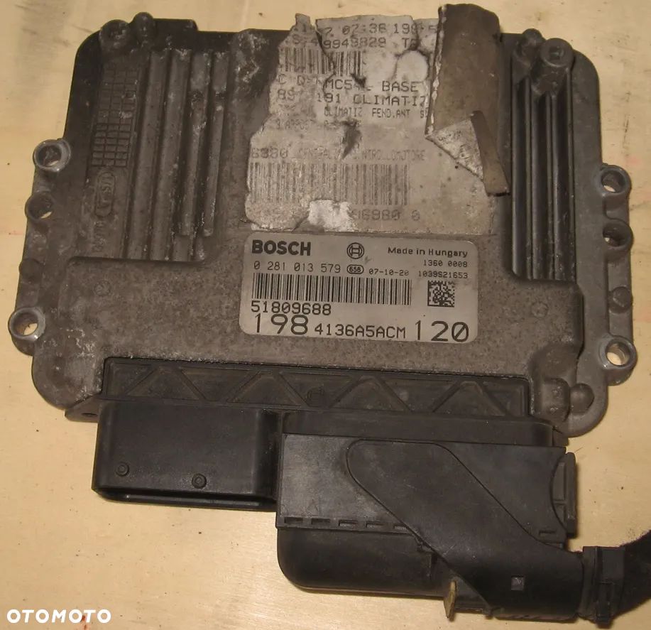 sterownik silnika BRAVO II 1.9D 0281013579 FIAT - 1