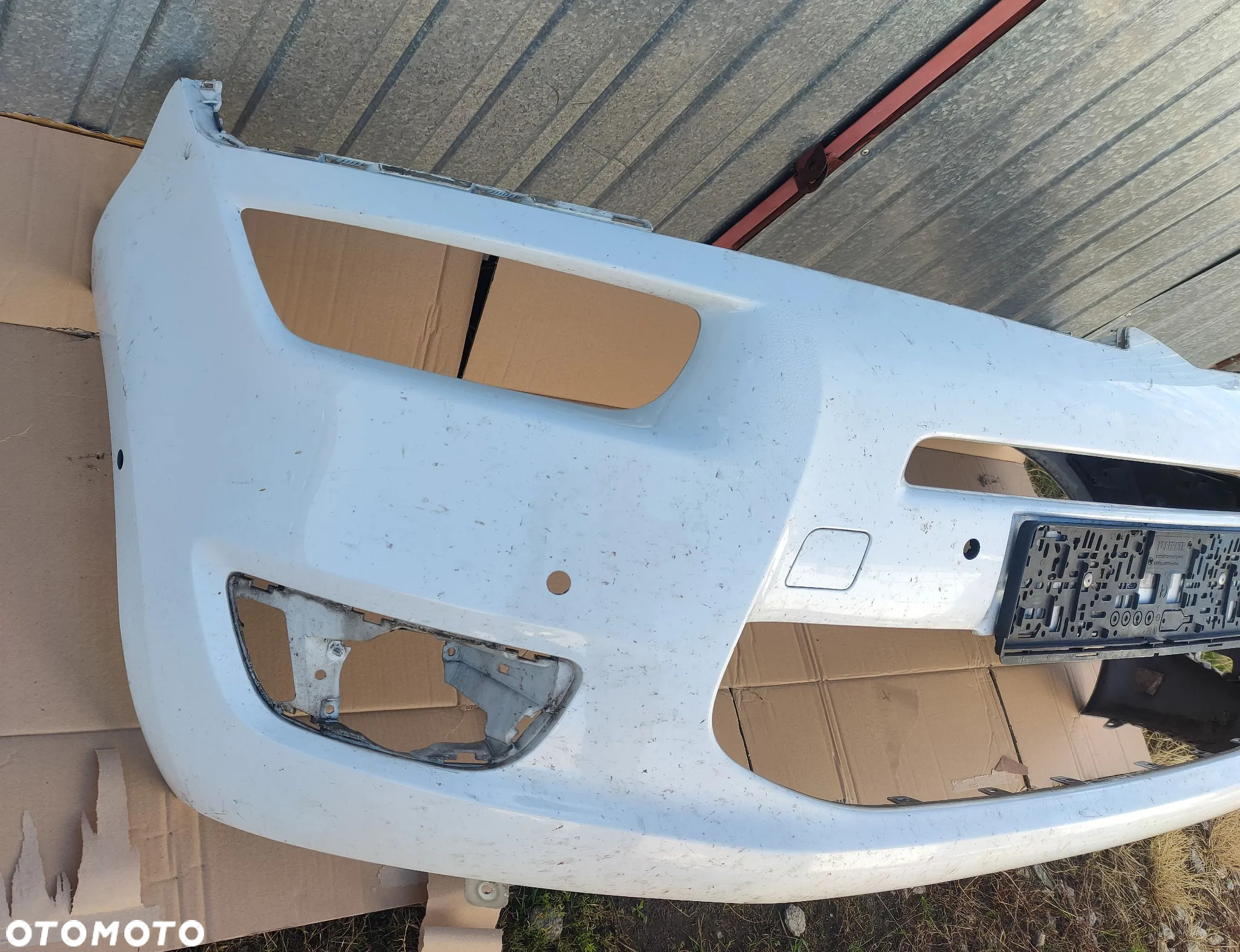 Zderzak przód przedni Citroen C4 Grand Picasso 13- 6 PDC - 4