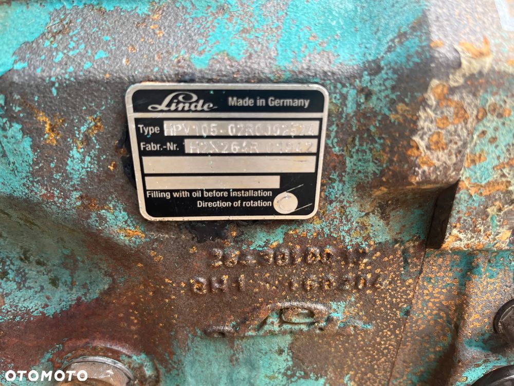 Hydrauliczna pompa jazdy LINDE HPV105-02 6503netto - 13