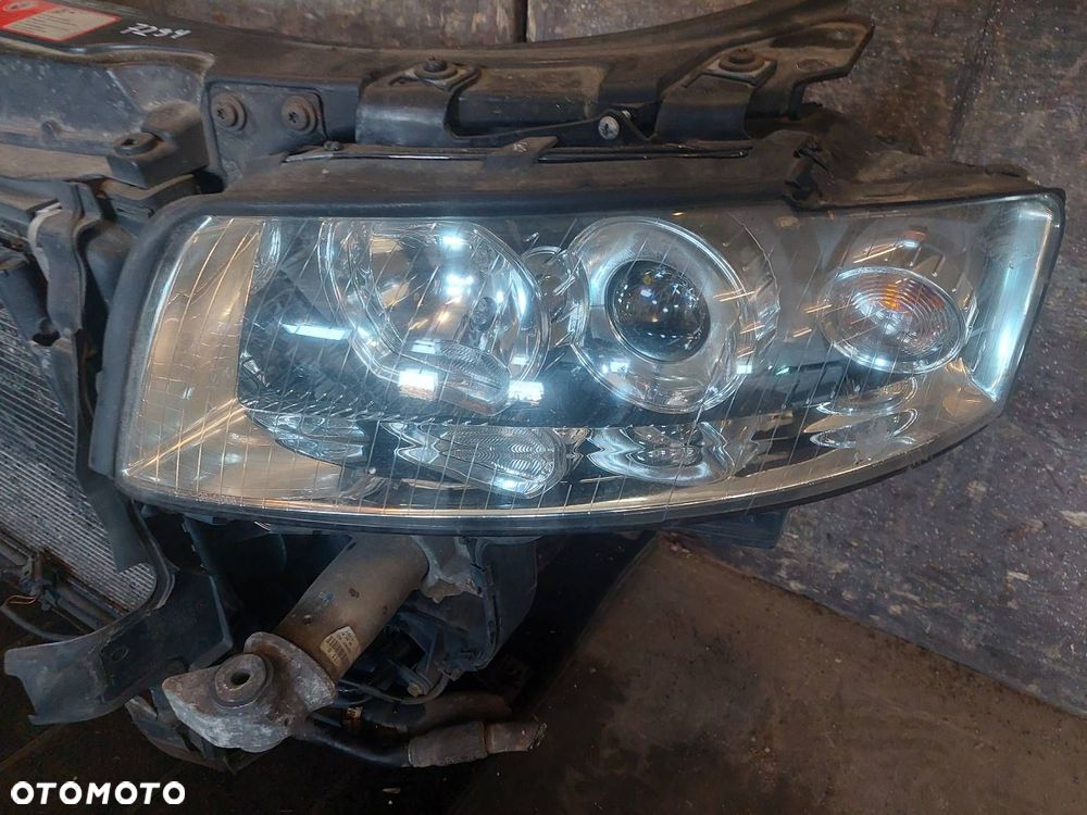 ZDERZAK PRZÓD PAS PRZEDNI WZMOCNIENIE CHŁODNICE LAMPY AUDI A4 B6 2.5 TDI EU - 9