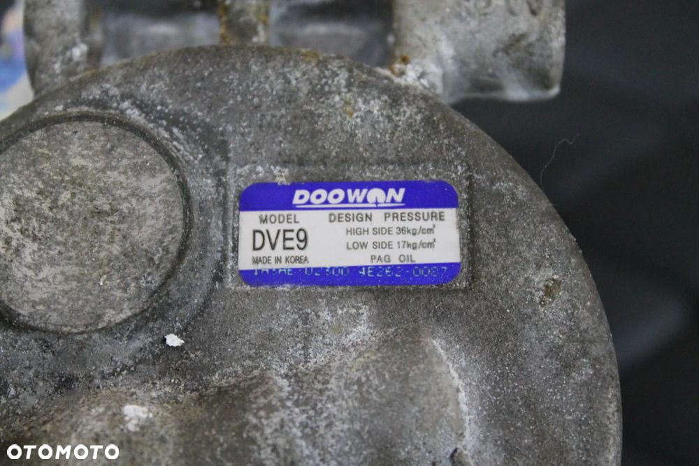 DVE9 Sprężarka Kompresor Klimatyzacji KIA RIO DBS III 3 1.2 G4LA 11- - 2