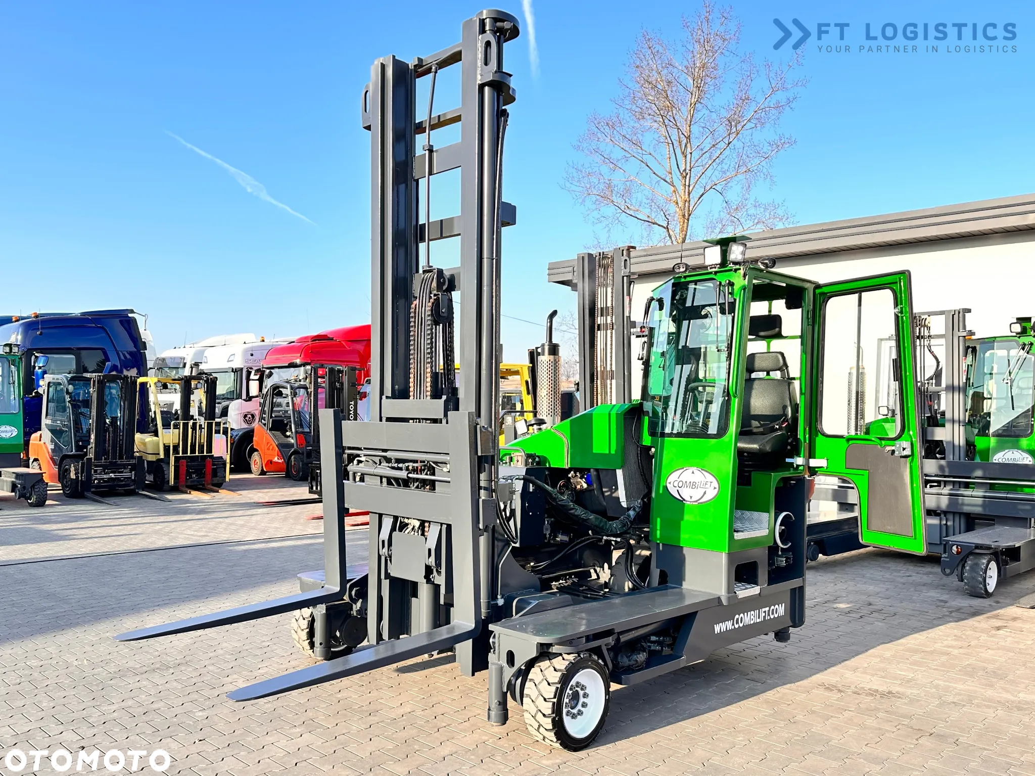 Combilift C4000 / LPG / DUPLEX / WYSOKOŚĆ PODNOSZENIA 550CM / WOLNY SKOK / JAK NOWY - 12