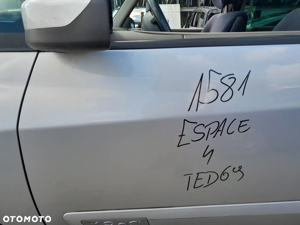 RENAULT ESPACE IV DRZWI LEWE PRZEDNIE LEWY PRZÓD KOLOR: TED69 - 2