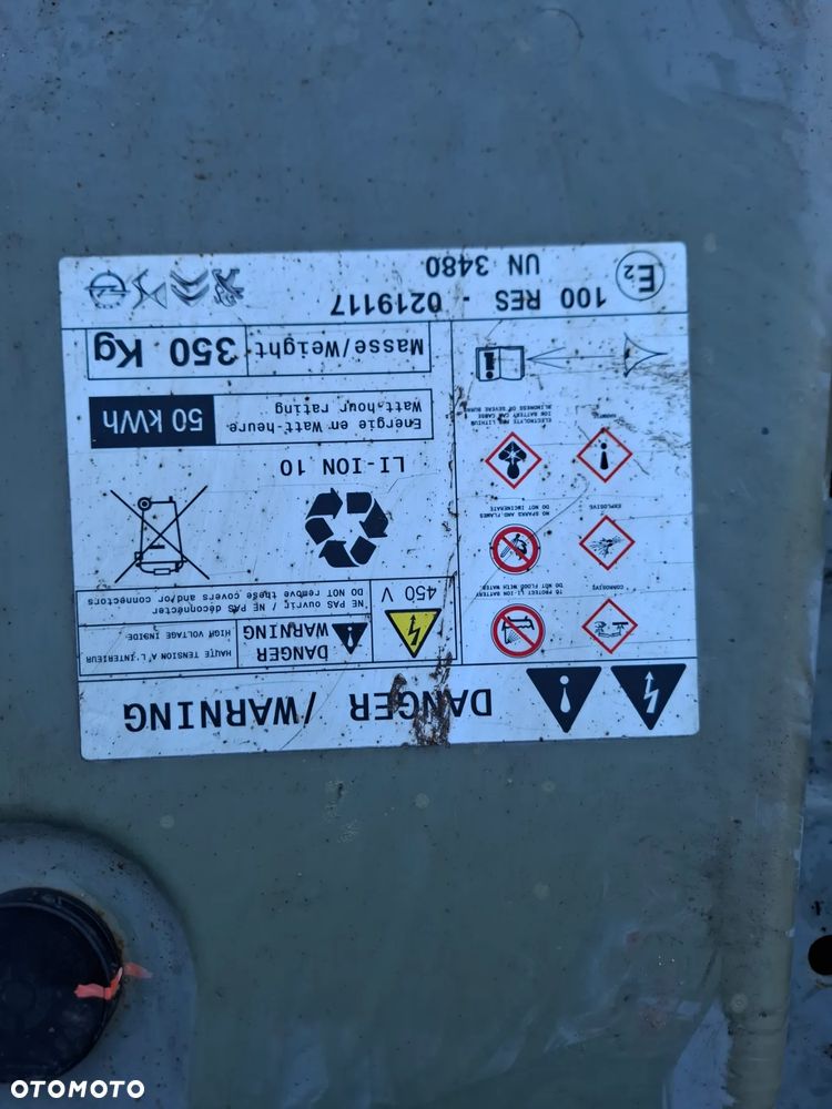 Opel corsa e peugeot e208bateria HV trakcyjna 0219117 - 7