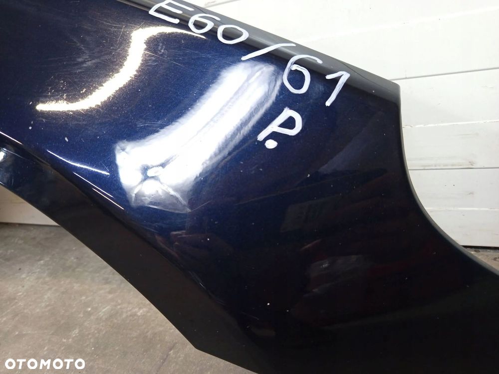 BŁOTNIK PRAWY PRZÓD PRZEDNI BMW 5 E60 E61 CARBON SCHWARZ 416/9 - 5