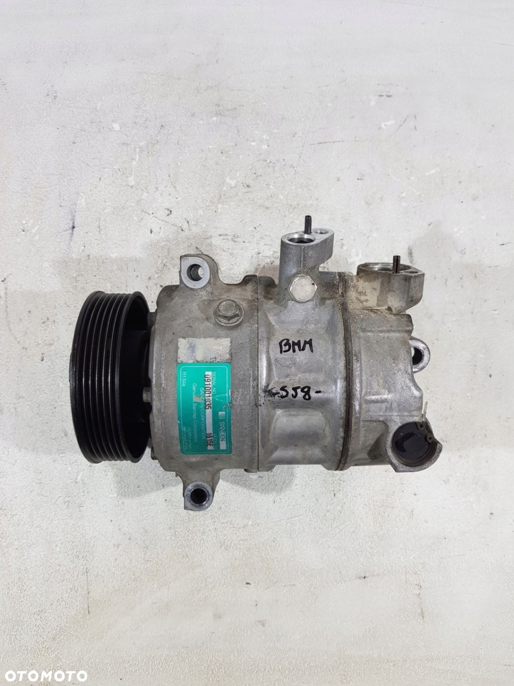 SPRĘŻARKA KLIMATYZACJI 091001035 VW SKODA AUDI 2.0 TDI BMM BMP - 1