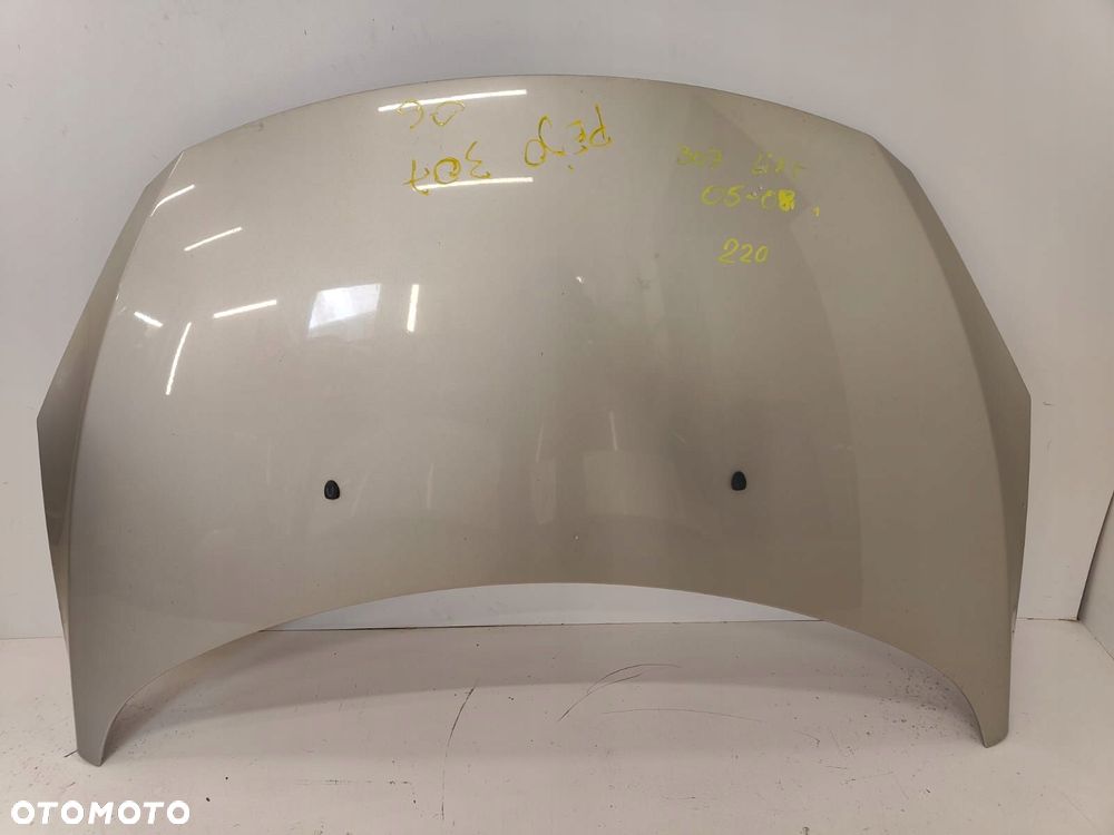 peugeot 307 lift 05-08 maska pokrywa silnika - 1