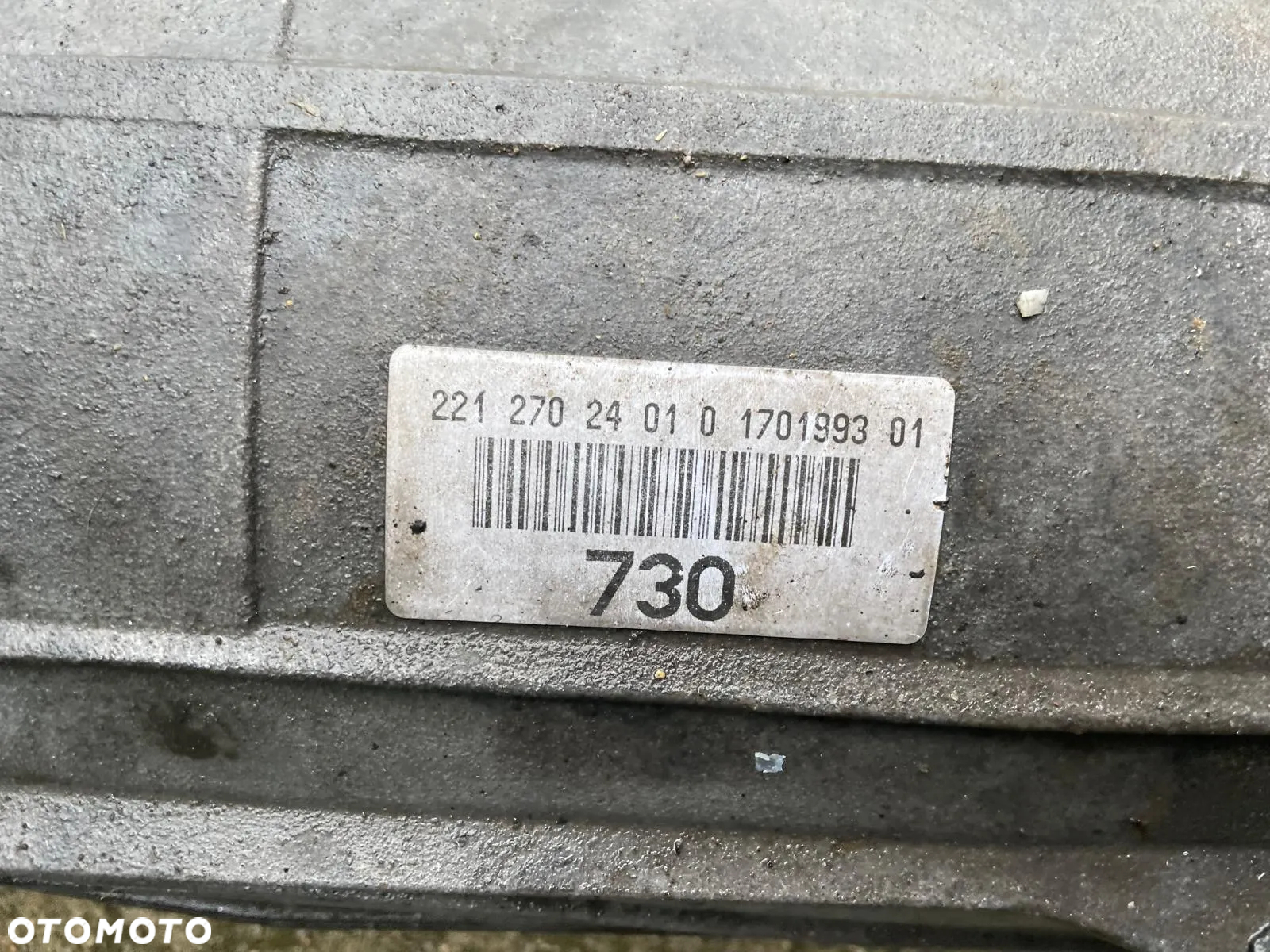 Mercedes S-klassa W221 / 722902 / Skrzynia Biegów Automatyczna 7G / SPRZĘGŁO / Kompletna - 2