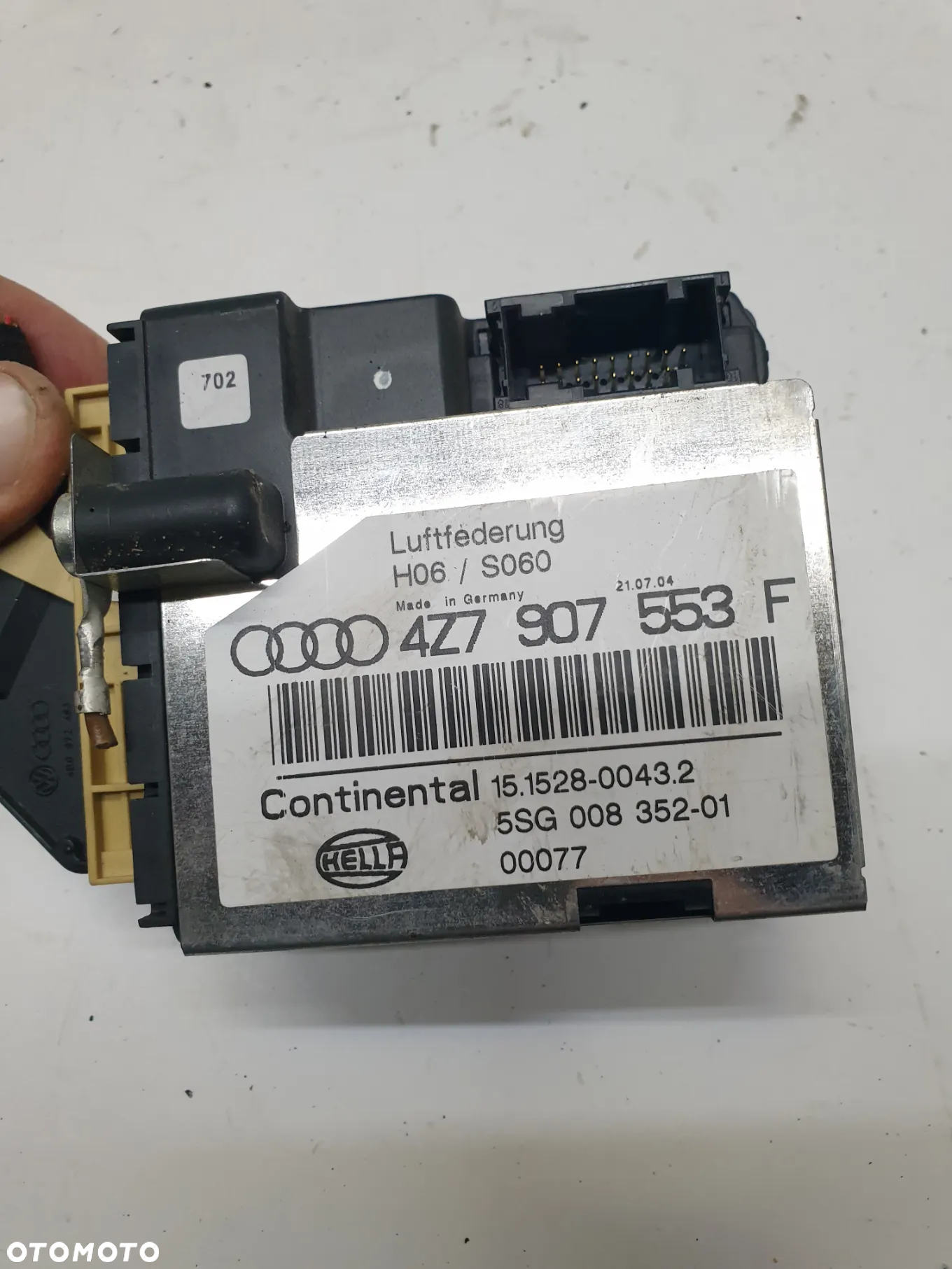 STEROWNIK ZAWIESZENIA AUDI A6 C5 ALLROAD 4Z7907553F - 4