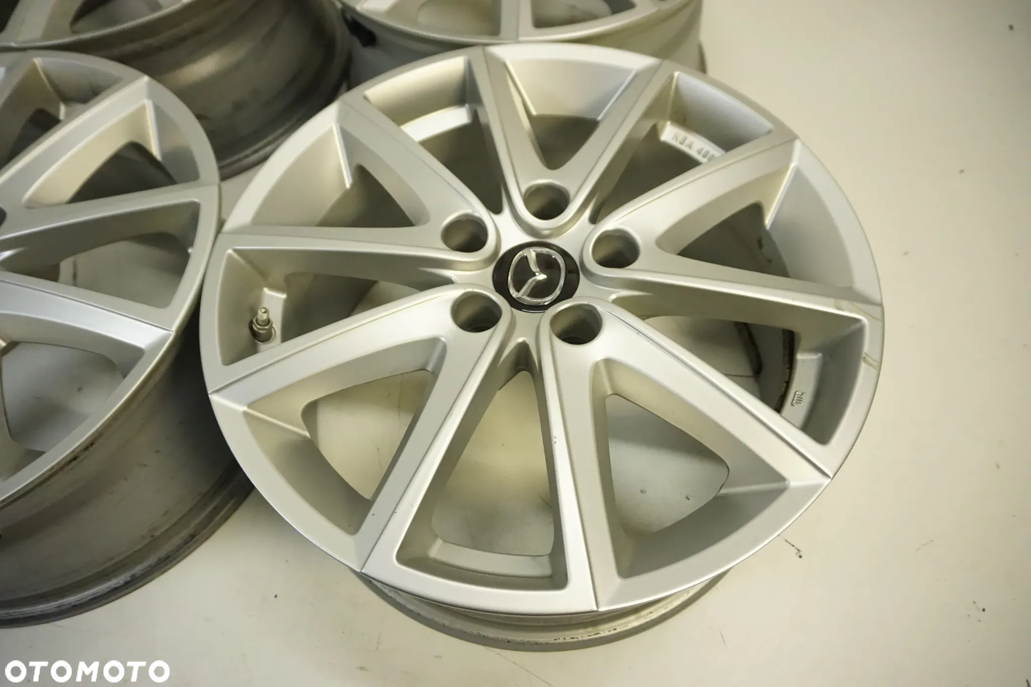 Felgi ALUMINIOWE  17 MAZDA CX3 CX5 CX30 3-5 -6 MX3 MX5 CZUJNIKI - 8