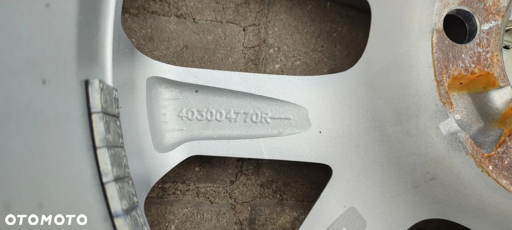 FELGI ALUMNIOWE 5x114,3 7Jx17 CALI ET40 403004615R RENAULT KADIAR TALISMAN MEGANE SCENIC KAPTUR CZUJNIKI GRATIS 4 SZTUKI KOMPLET - 10