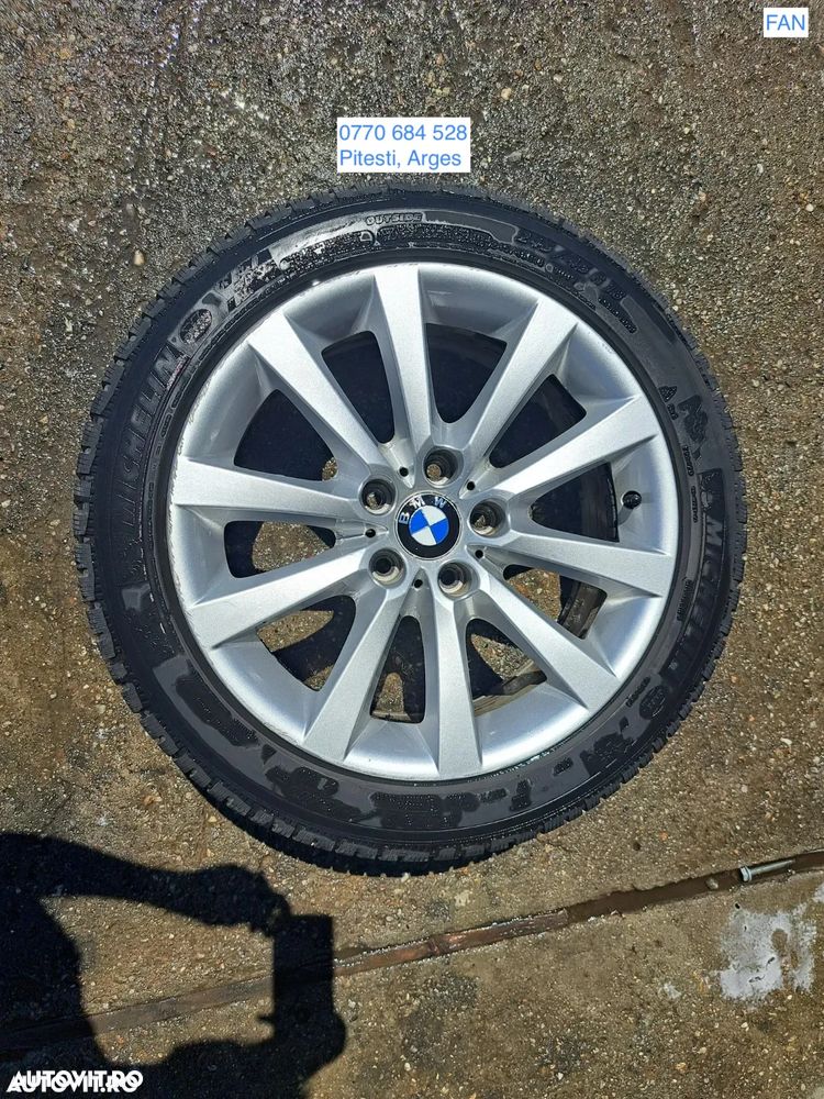 Janta Roata originala BMW pe 18 Style V-Spoke 328 8Jx18 ET30 distanta prezoane 5x120
