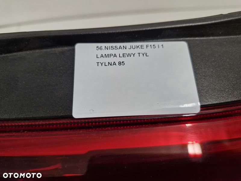 NISSAN JUKE 1 I F15 LAMPA LEWY TYŁ LEWA TYLNA - 5