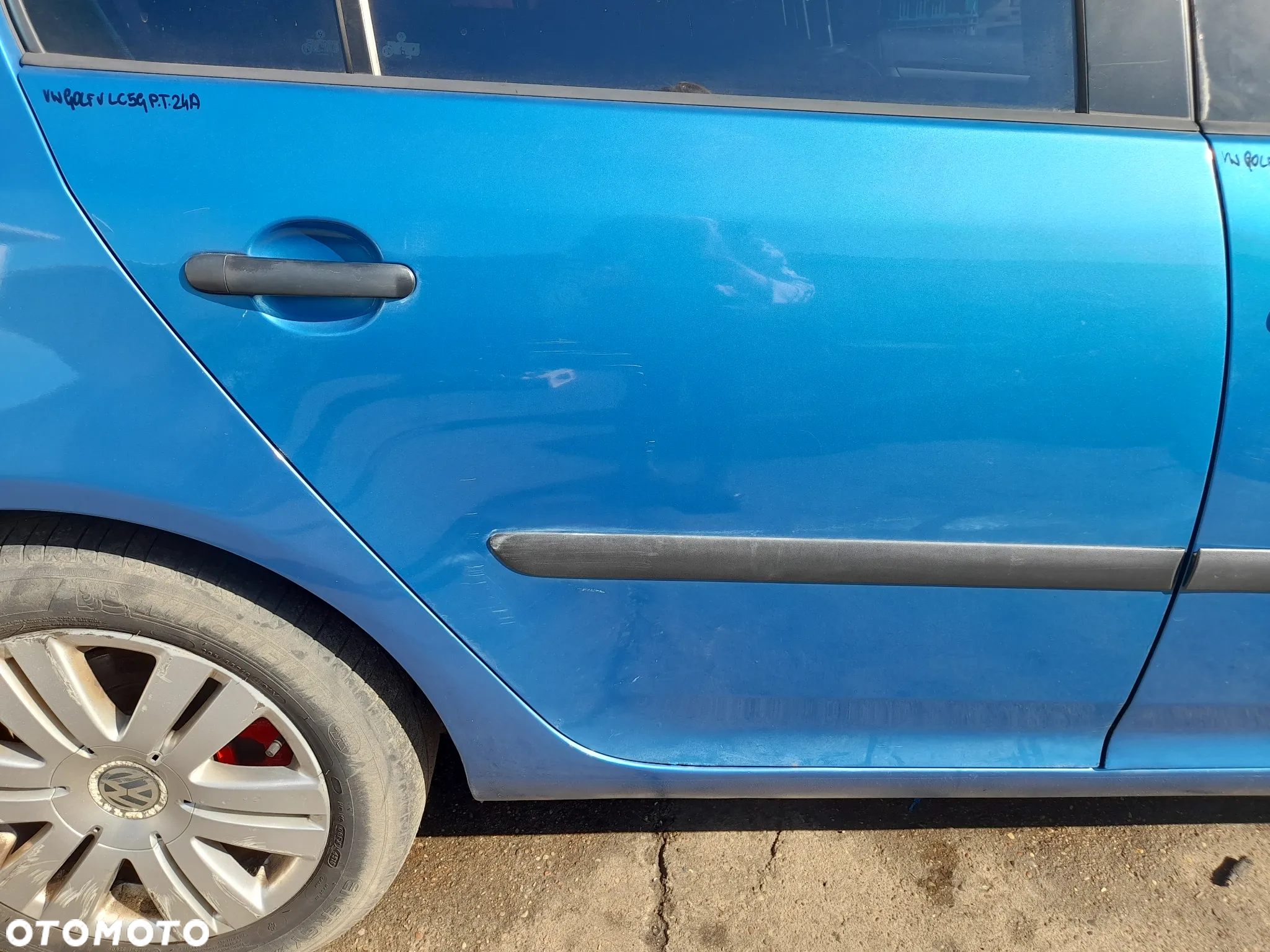 DRZWI PRAWY TYŁ PRAWE TYLNIE VW GOLF V - 3