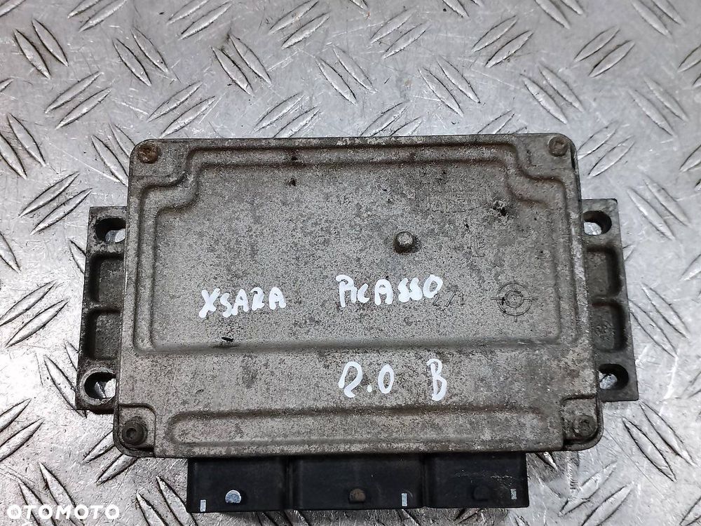 KOMPUTER, STEROWNIK CITROEN XSARA PICASSO 9653067080 16560054 16661074 2.0 - 1