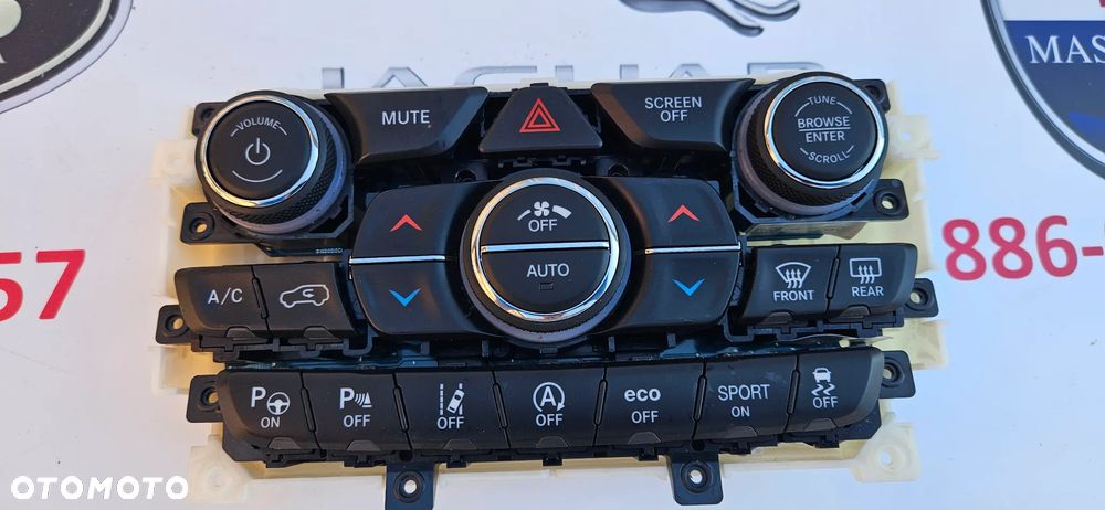 JEEP GRAND CHEROKEE WK2 LIFT 2017- Panel klimatyzacji Sterowanie nawiewem P68388670AB - 4