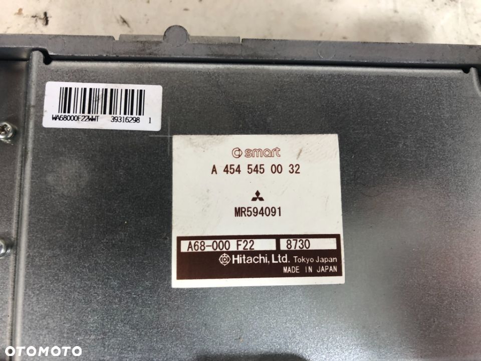 MITSHUBISHI COLT VI 04-12 SMART FORFOUR MODUŁ WSPOMAGANIA A4545450032 - 3